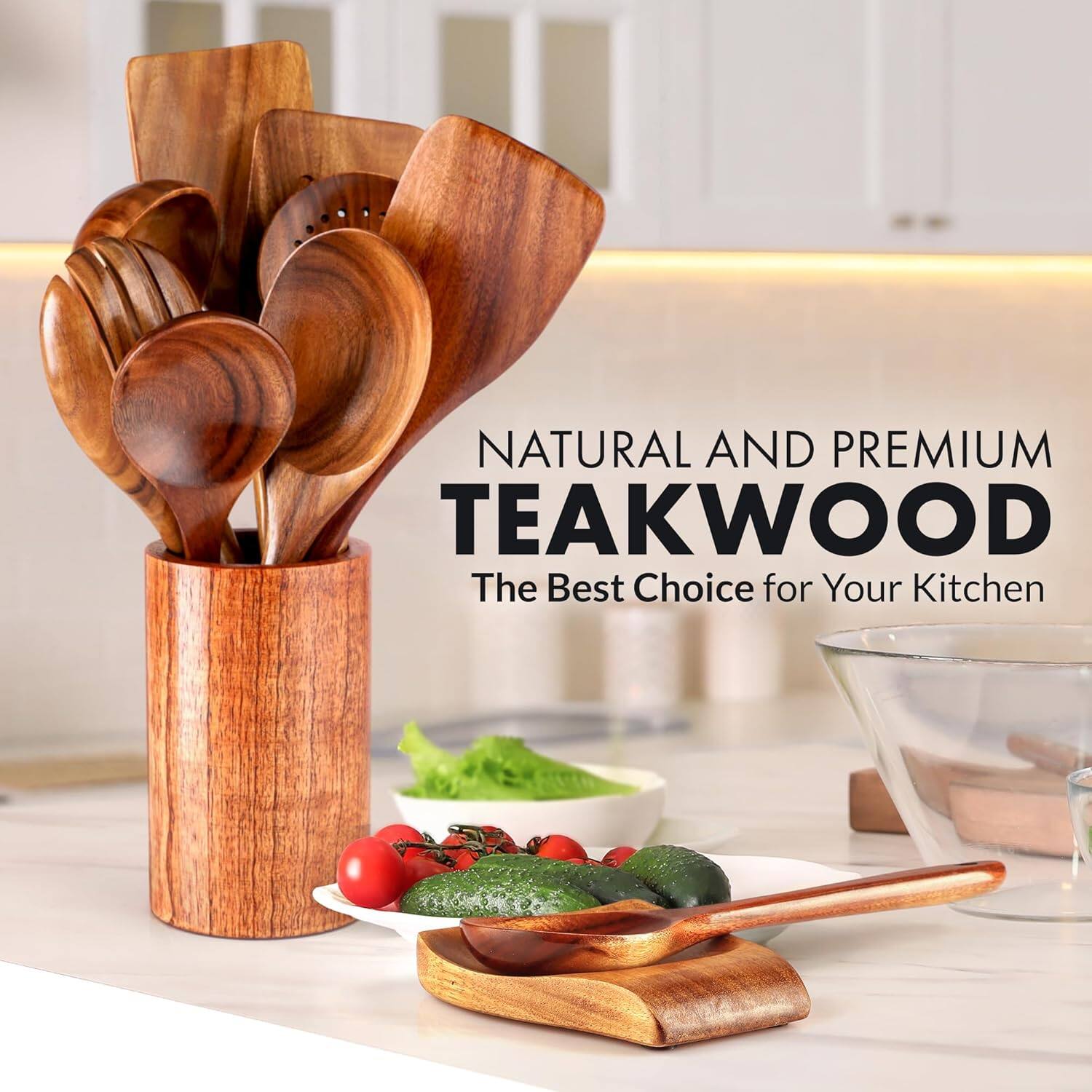 NATURAL AND PREMIUM TEAKWOOD  
The Best Choice for Your Kitchen