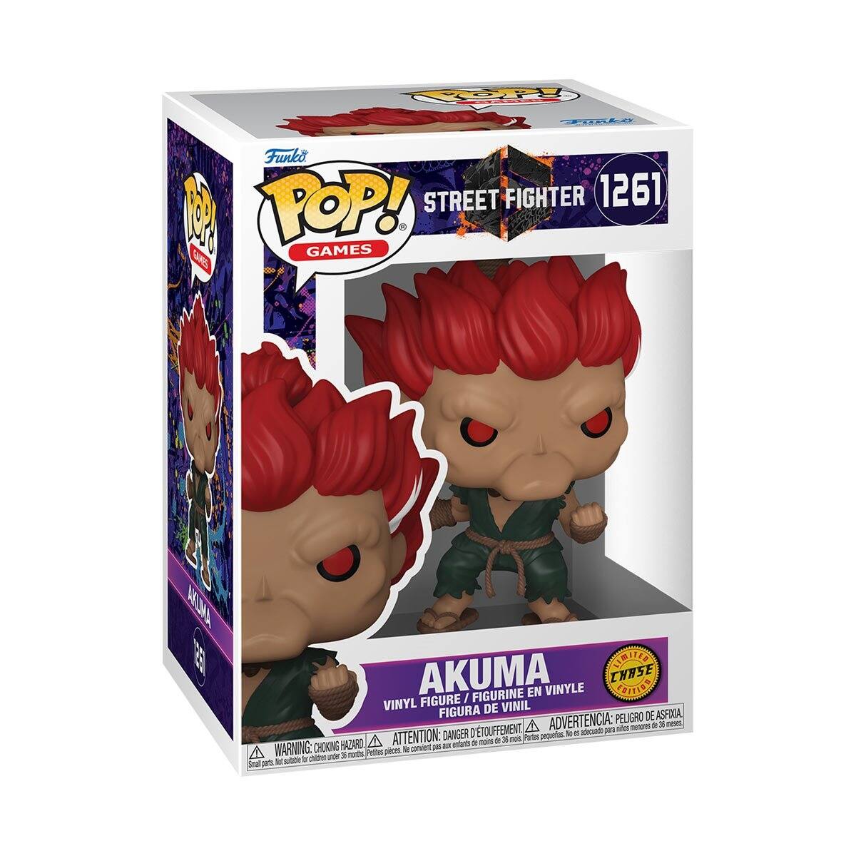 Funko POP! STREET FIGHTER 1261 CALORIES GAMES GAMES

LIMITED AKUMA CHASE FIGURE / FIGURINE EN VINYLE COLTION VINYL FIGURA DE VINIL PELIGRO DE ASFIXIA, DANGER D'TOUFFEMENT! 4 ADVERTENCIA: la * adecuado para menores de 36 meses, ATTENTION: moins 2 36 mois, Partes pequerias. HAZARD ax entants de WARNING: CHOKING months, Pettes pieces. le conven pas to chidren under 36 Small parts Not suitable