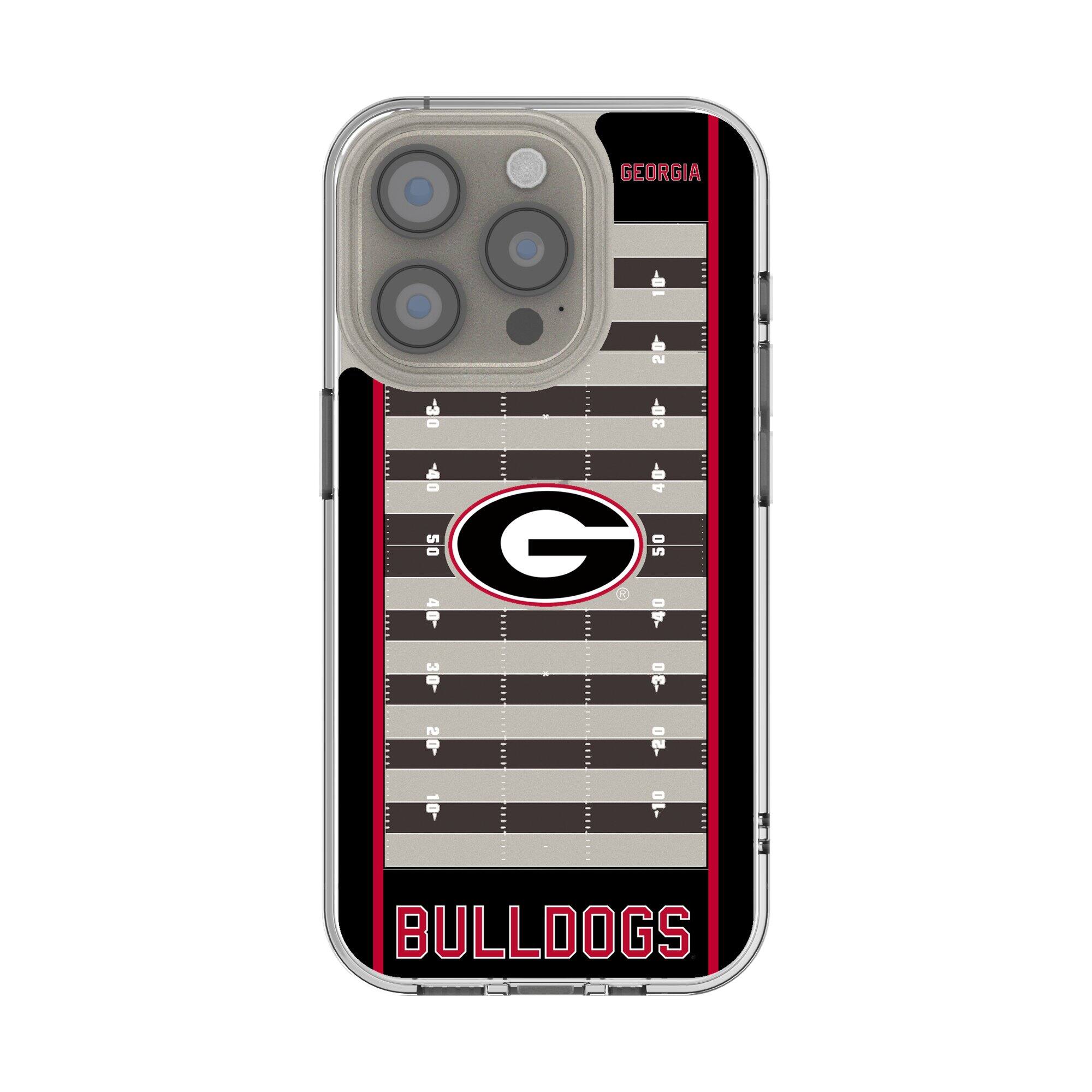 Keyscaper - NCAA - Georgia Bulldogs iPhone Clear Football Field Design Case - 14 Pro Max - Multicolor price history on PriceWatchPro