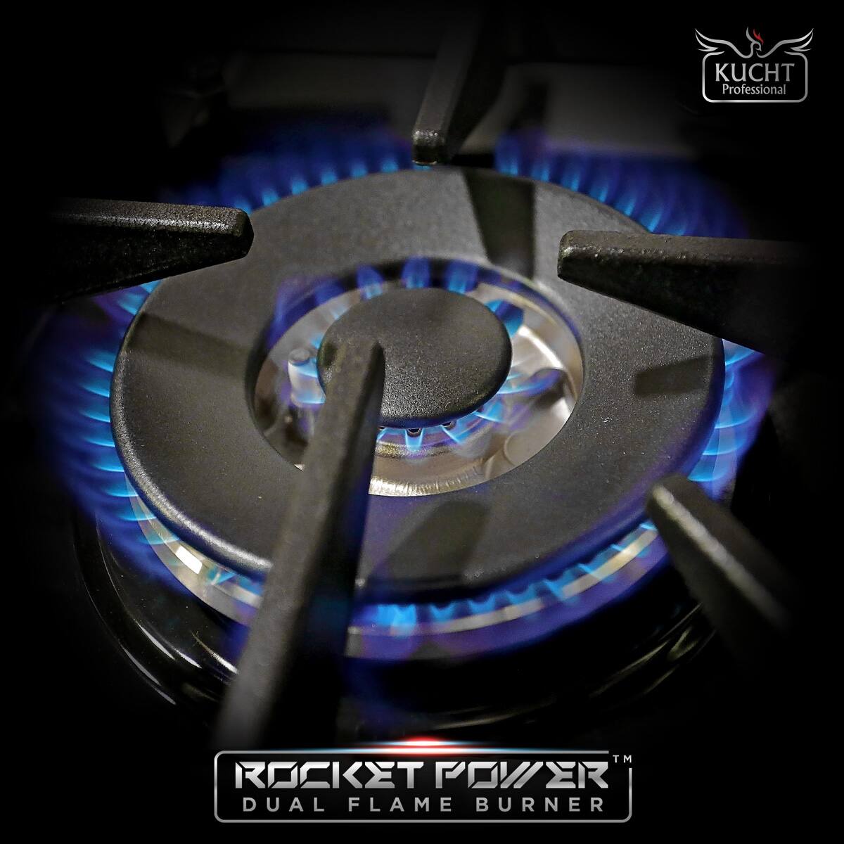 KUCHT Professional  
ROCKET POWER™  
DUAL FLAME BURNER