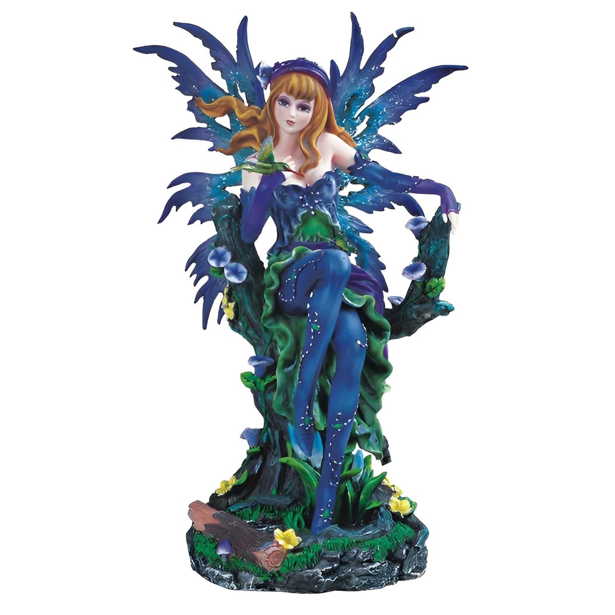 FC Design - 12"H Spring Fairy Figurine Computer Desk Tabletop Decoration - Multi-Color