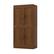 Angle. PexFix - 62" Kitchen Pantry Cabinet, Oak Freestanding Storage Cabinet with Doors and Adjustable Shelves for Dining Room - Light Walnut.