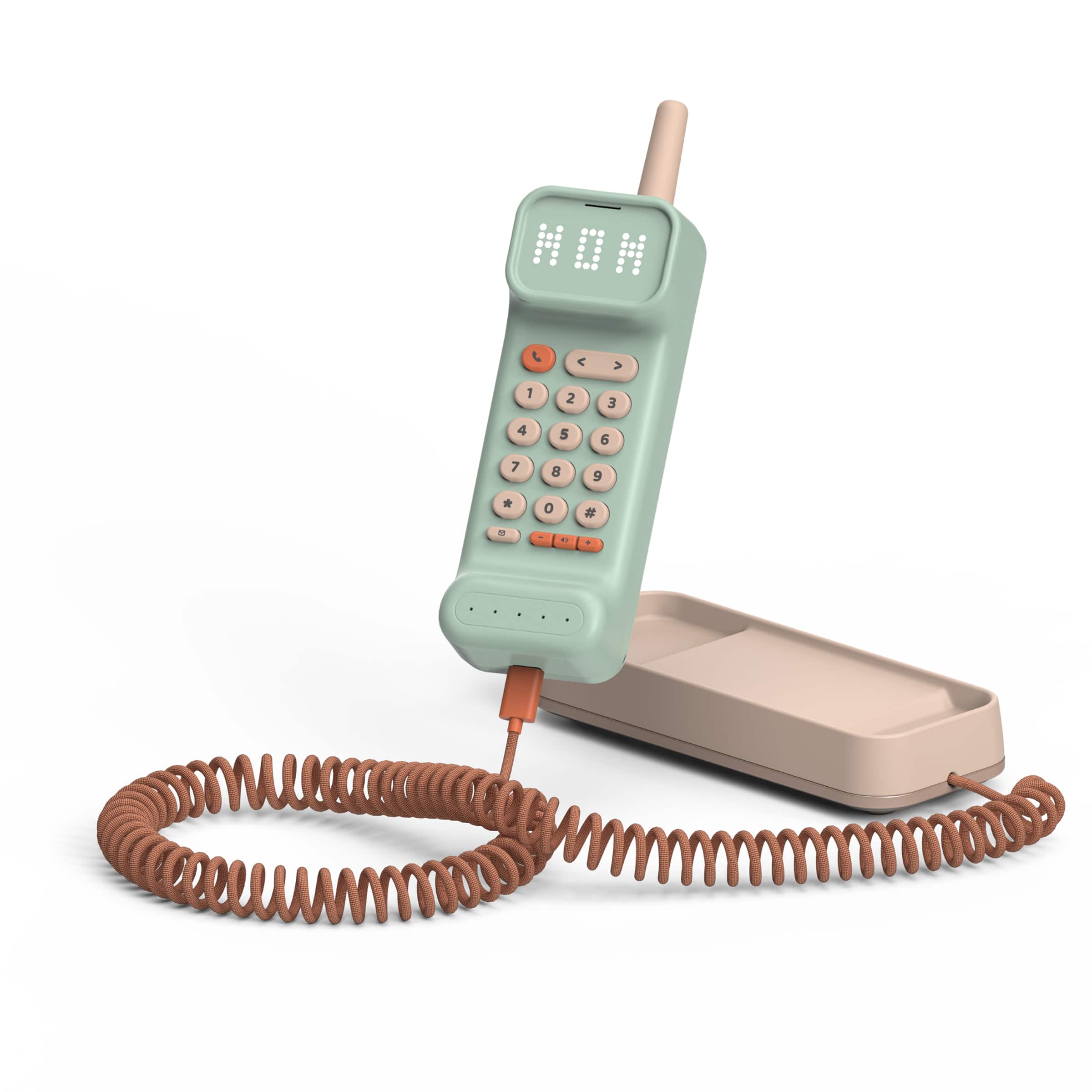 Waffle - Home Screen-Free Wi-Fi Phone for Kids - Mint Green (Unlocked)