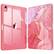 Front. Kitcheniva - Protective Clear Case For iPad (A16) 11th 11” 2025/iPad 10th 2022 Shockproof Cover 10.9” Marble Pink - Marble Pink.