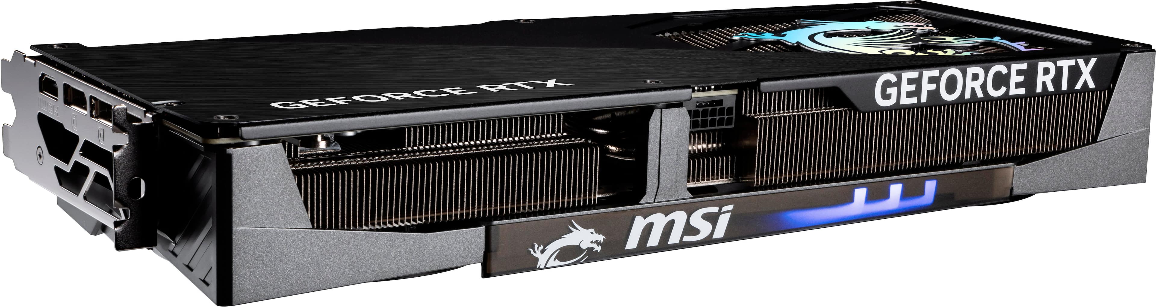 The text on the image reads: "MSI GEFORCE RTX 2080 Ti."