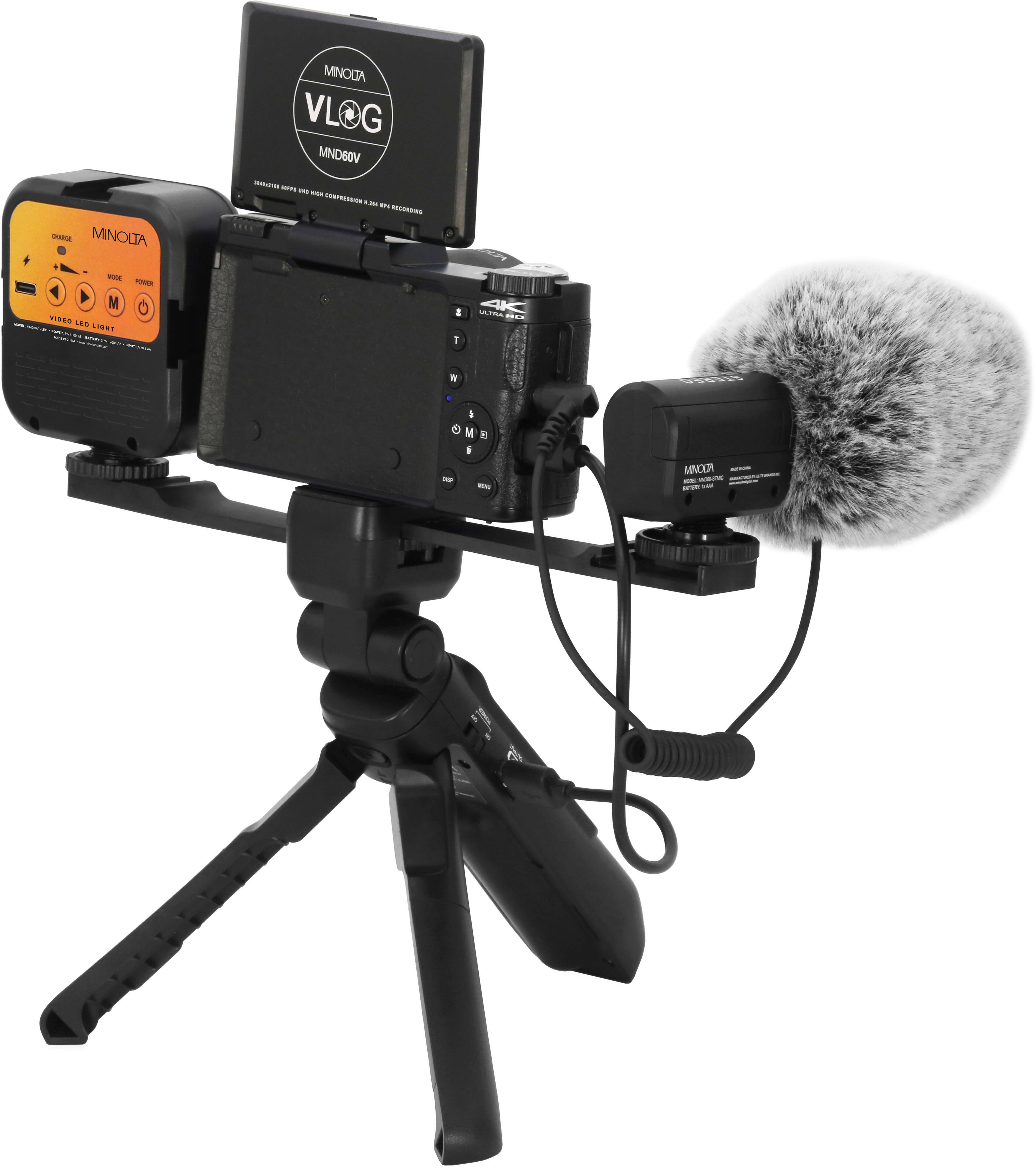 The text on the image reads "MINOLTA MINOUTA VLOG G MND60V."