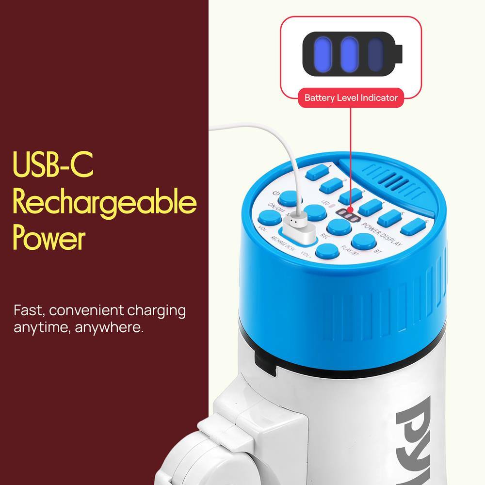Battery Level Indicator USB-C Rechargeable Power

Fast, convenient charging anytime, anywhere.