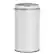 Alt View 14. iTouchless - 8 Gallon Touchless Sensor Trash Can with AbsorbX Odor Control System, White Stainless Steel Round Shape Kitchen Bin - Pearl White.