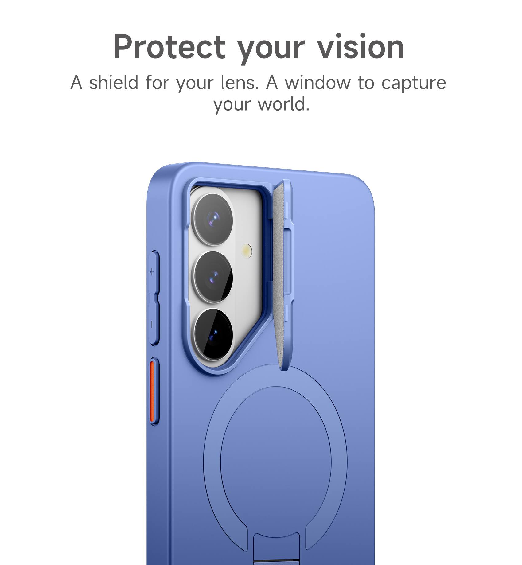 Protect your vision  
A shield for your lens. A window to capture your world.