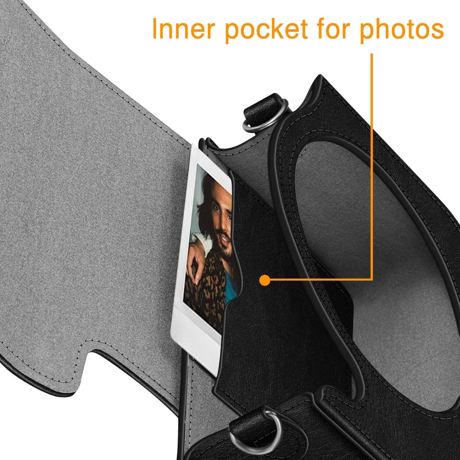 Inner pocket for photos