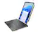 Alt View Zoom 1. HP - 11" Tablet - Intel Pentium - 4GB Memory - 128GB SSD with keyboard - Natural Silver.