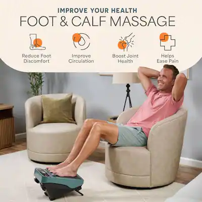 LifePro - VibraFlow Plus Foot Massager - Blue LifePro - VibraFlow Plus Foot Massager - Blue