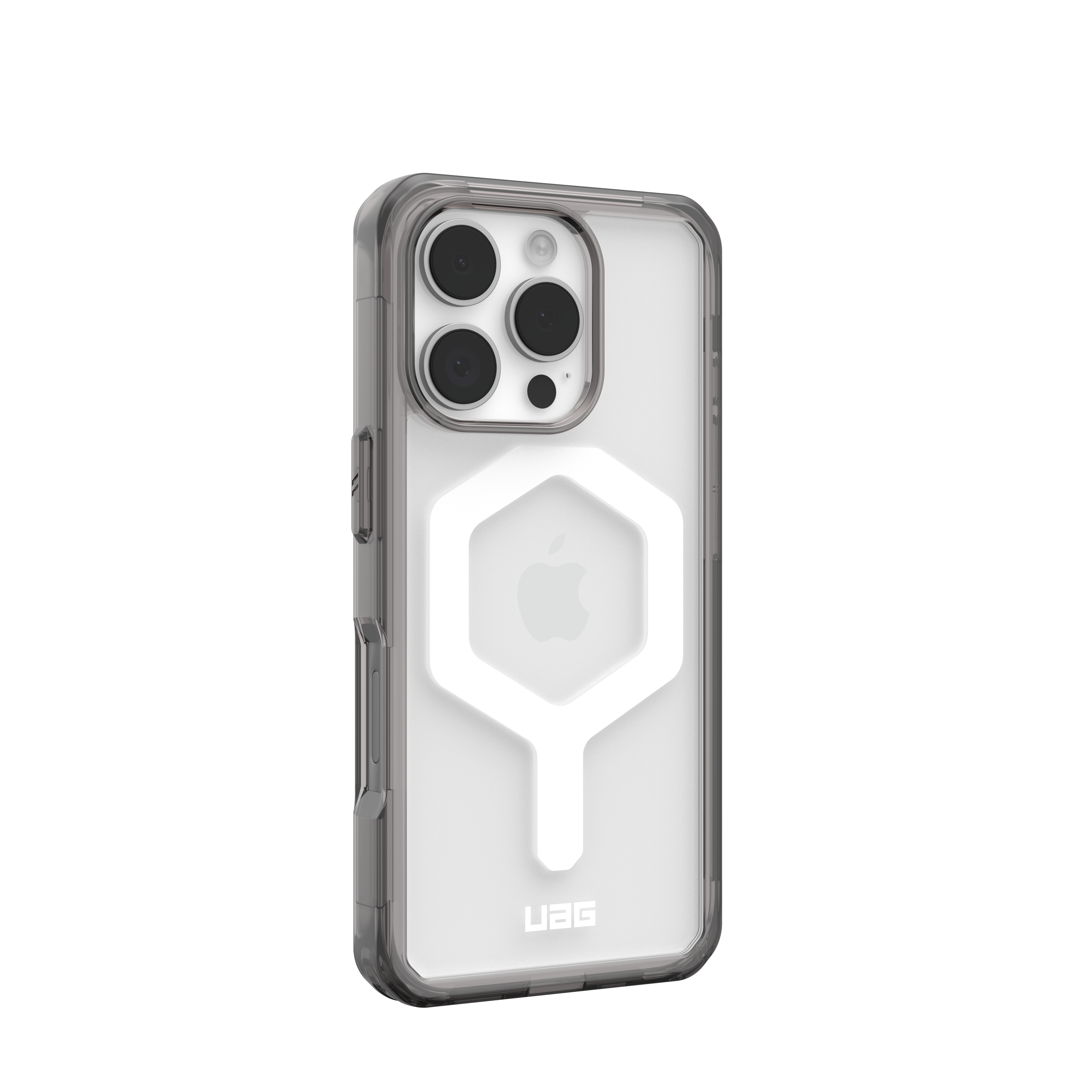 Alt View 2. UAG - Plyo Series Case with Magsafe for Apple iPhone 16 Pro - Ice/White.