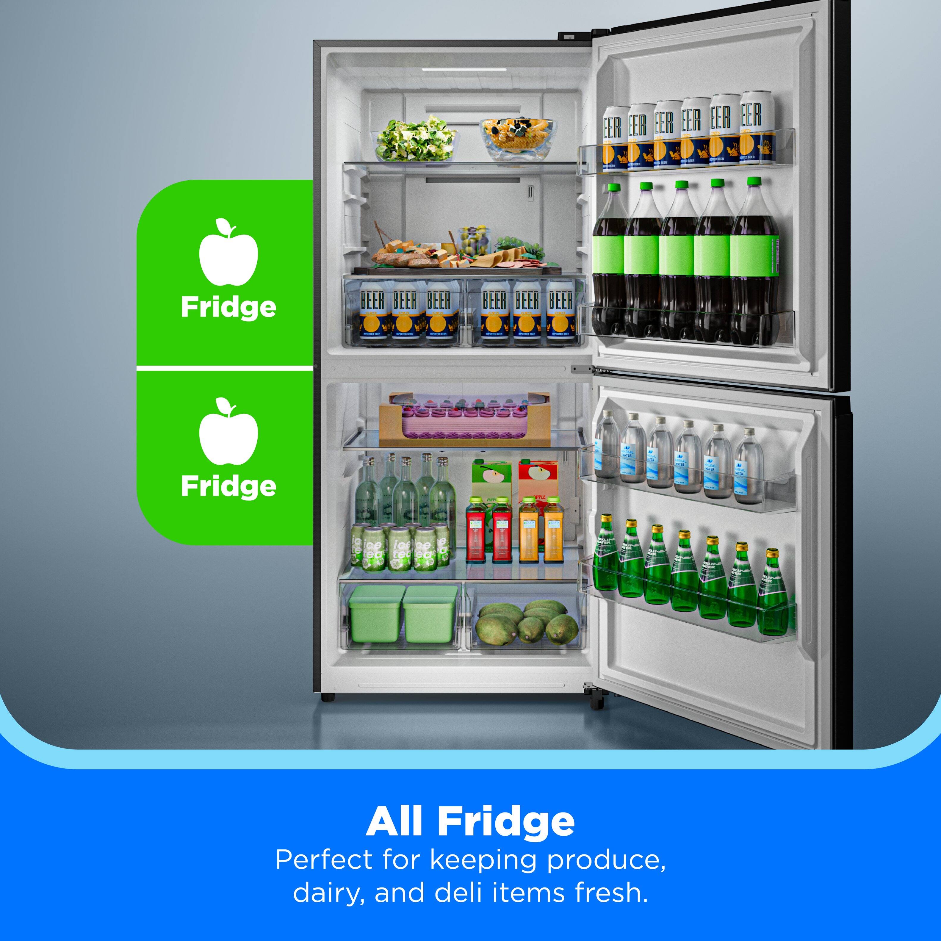 Fridge Fridge

All Fridge

Perfect for keeping produce, dairy, and deli items fresh.