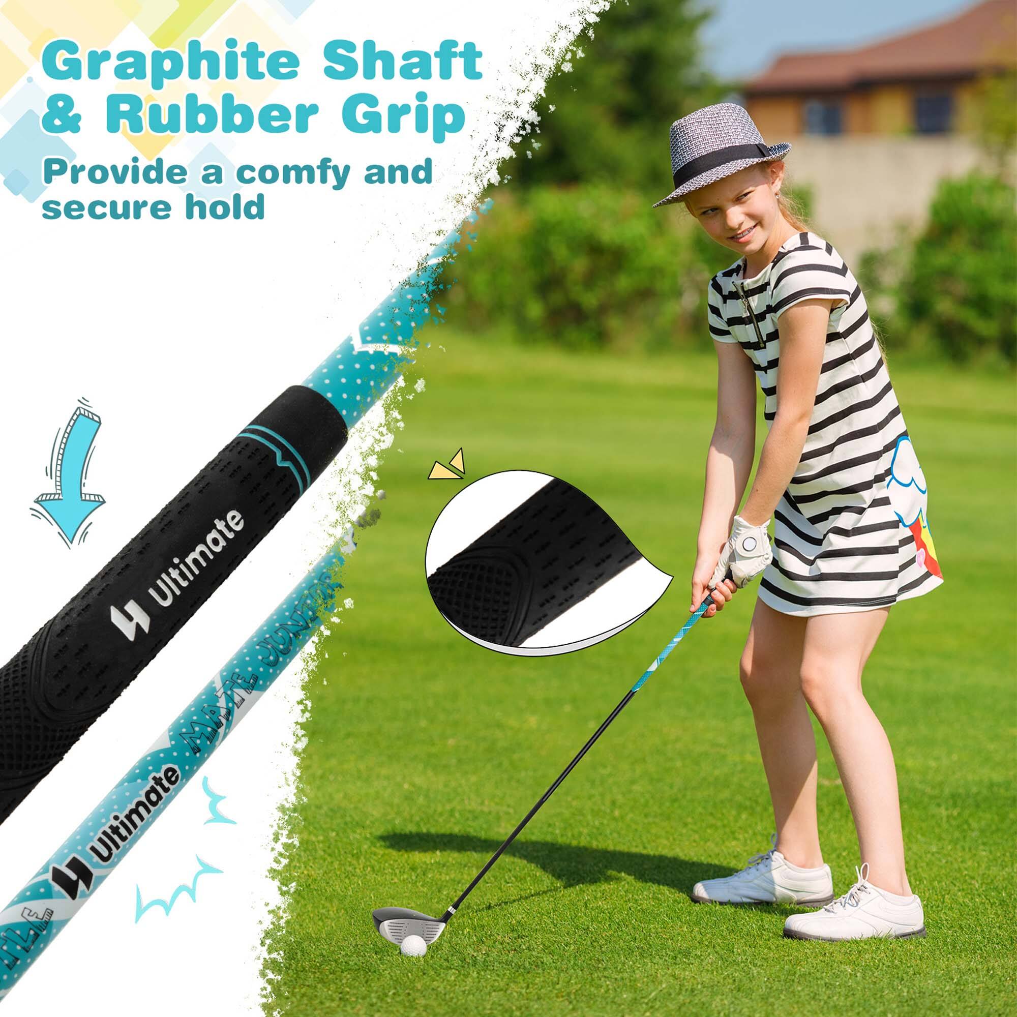 Graphite Shaft & Rubber Grip  
Provide a comfy and secure hold  

ultimate  
ultimate