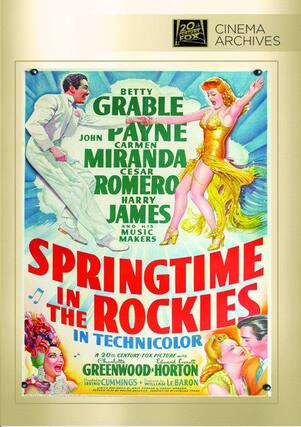 Front. Springtime In The Rockies - DVD.