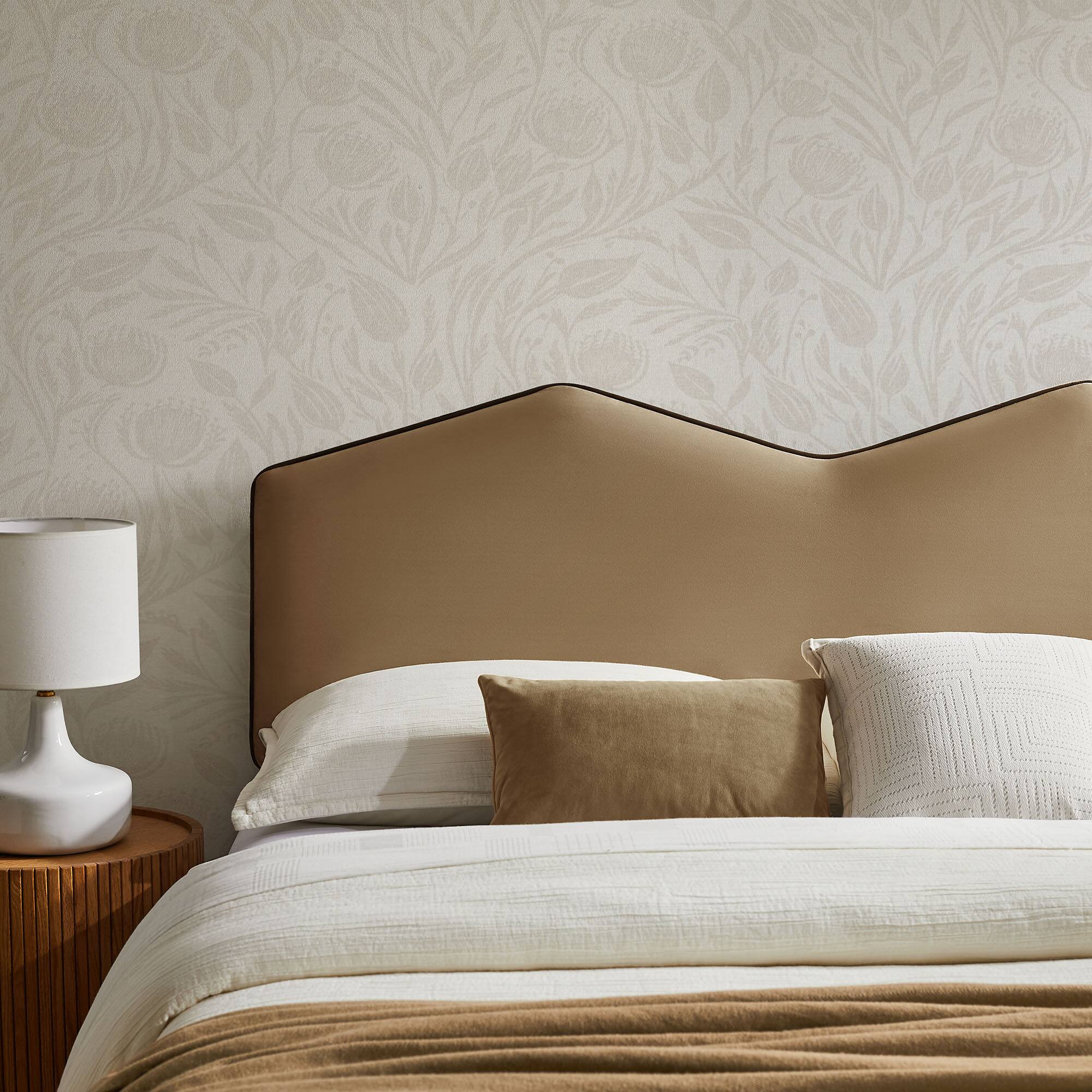 Alt View 1. Modway - Cosette Performance Velvet Headboard by Modway - Taupe.