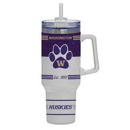 Indigo Falls - Washington Huskies 40oz. Rocky Vintage Tumbler - White