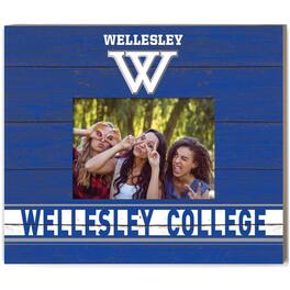 Jardine - Wellesley 11'' x 13'' Team Spirit Scholastic Picture Frame - Blue
