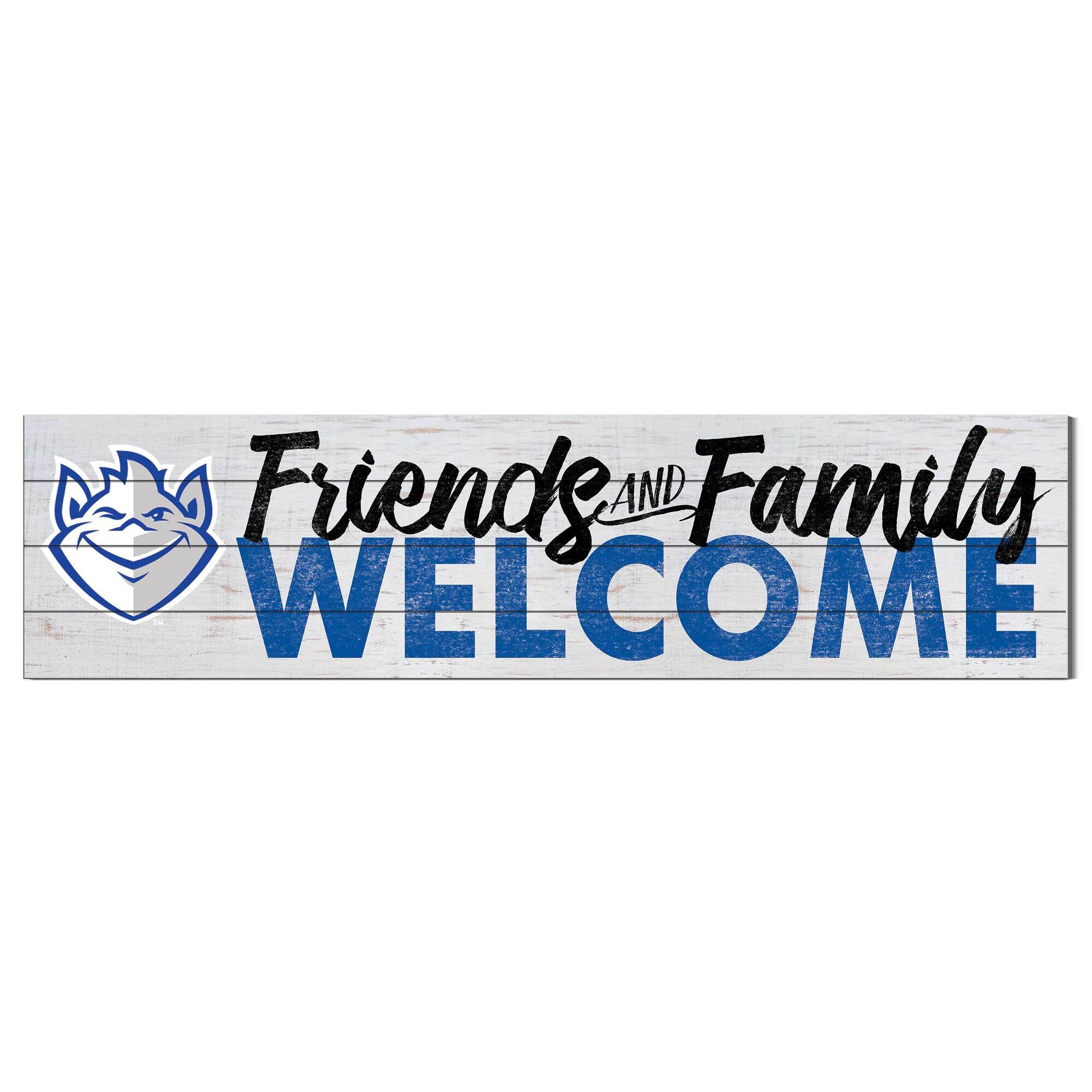 Saint Louis Billikens 40'' x 10'' Friends & Family Welcome Sign