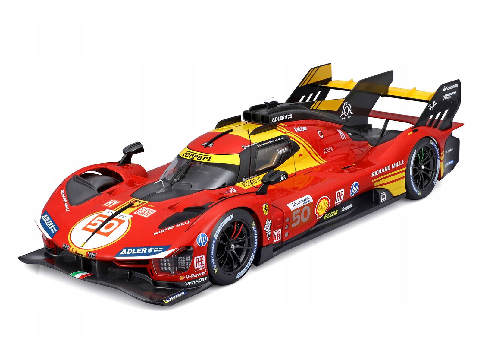Ferrari RICHARD MILLE HY CAR GTPER Ae ADLER O RICHARD MILLE hp 0 ADLER .. a FHE AMICHELIN V-Power VISTACET MICRN Sontander ADLERS MUT1 Cecar TA OP undr MILLE RICHARD 8GE ESYS RE hp TA LE MANS- ZhLE 3 Smo 50 Sdet 728 AR
