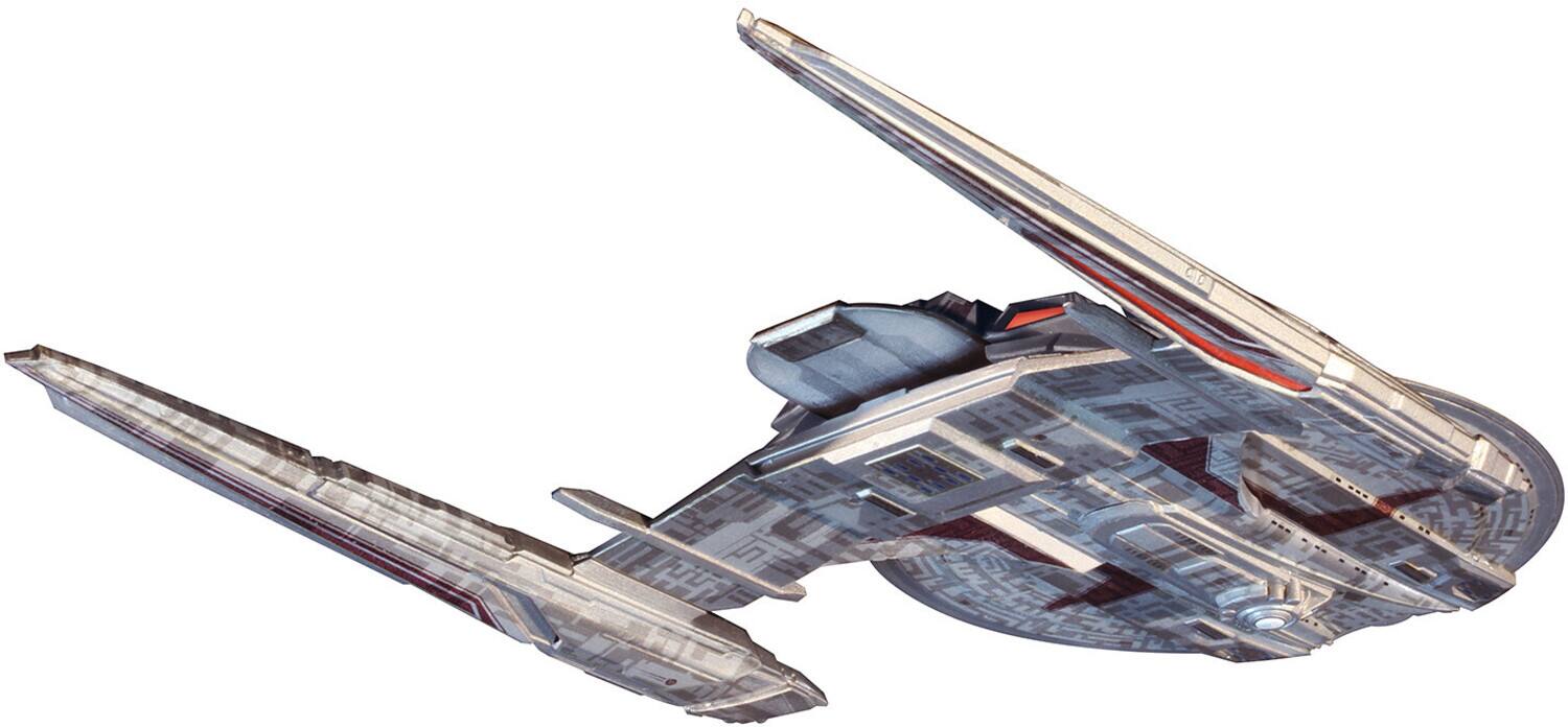 Alt View 3. PopMarket - Star Trek Discovery U.S.S. Shenzhou (Snap) 2T Polar Lights Model Kit   - COLLECTIBLES - Multicolor.