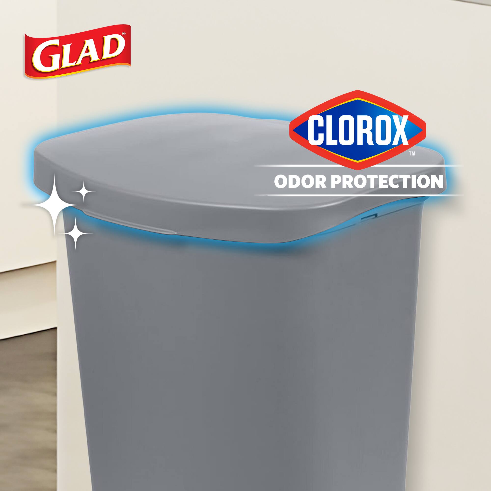GLAD CLOROX ODOR PROTECTION