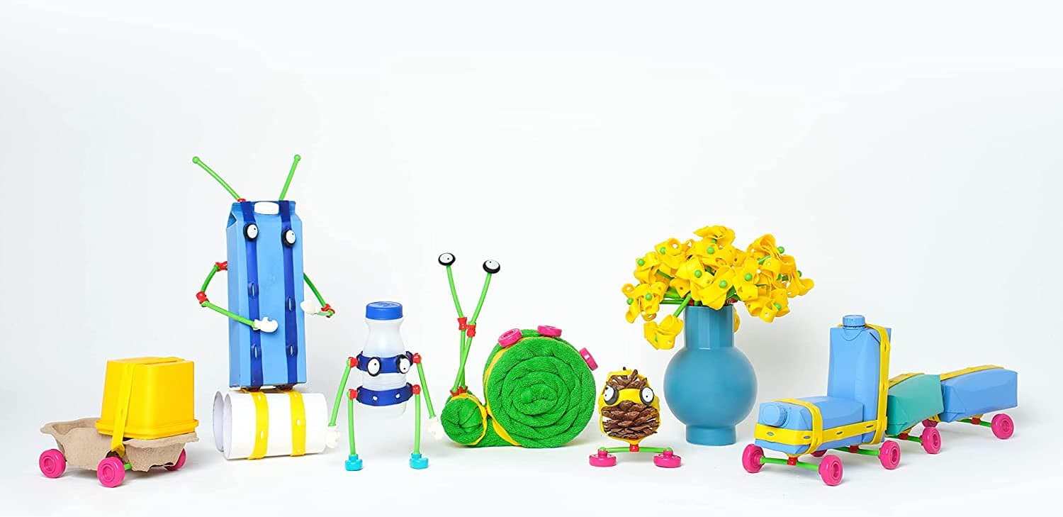 BanBao - Lena Open-Ended Educational Construction Arts and Crafts Building Toy Kit DIY Building Set for Kids