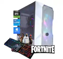 Odyssey Computers - Artemis II Gaming Desktop, Intel Core i5 upto 4.3GHz - 16GB RAM - 1TB NVMe SSD - NVIDIA GeForce RTX 5050 WiFi W11P - White