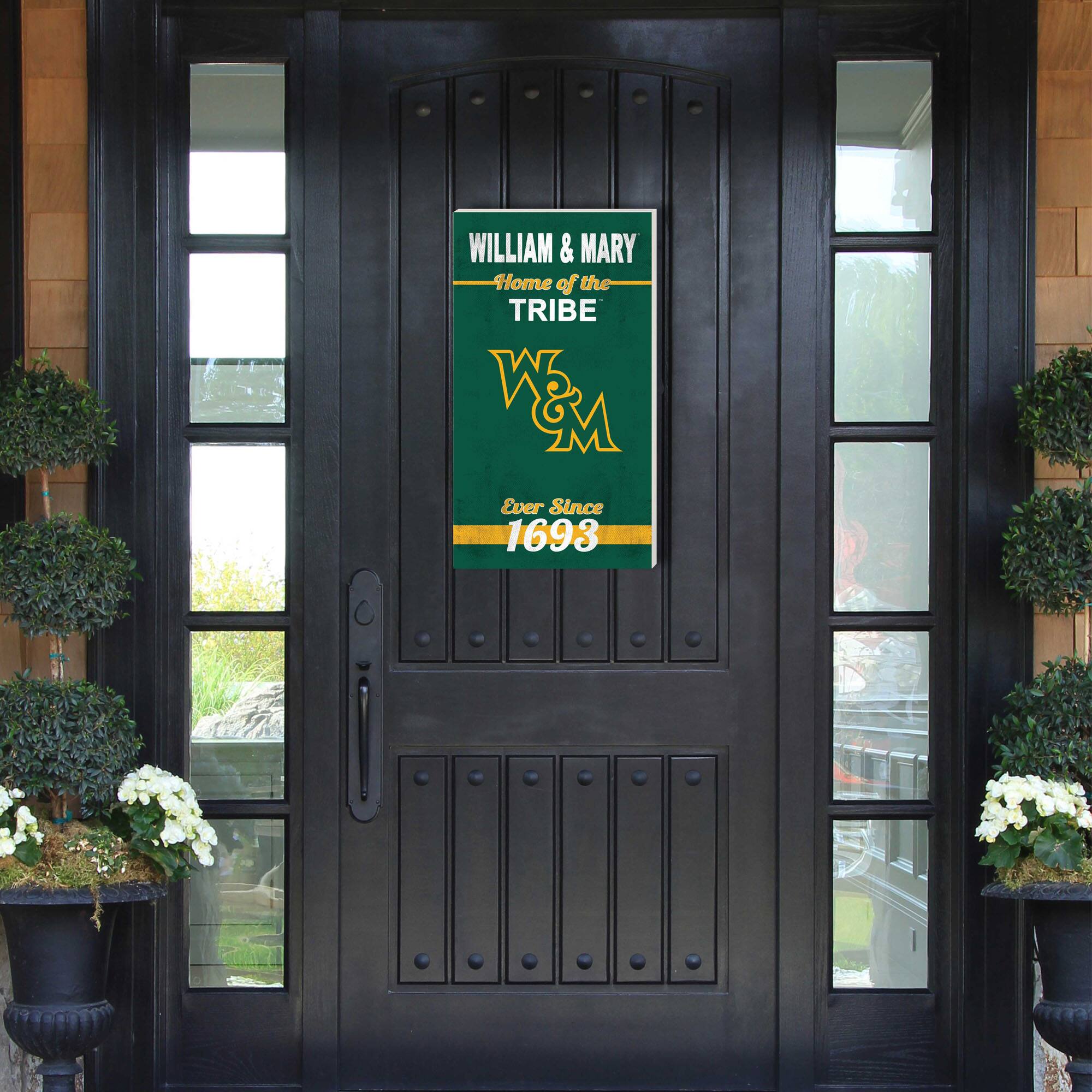 WILLIAM & MARY  
Home of the TRIBE  
W&M  
Ever Since 1693