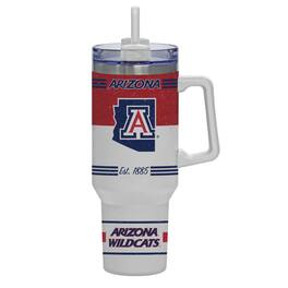 Indigo Falls - Arizona Wildcats 40oz. Rocky Vintage Tumbler - White