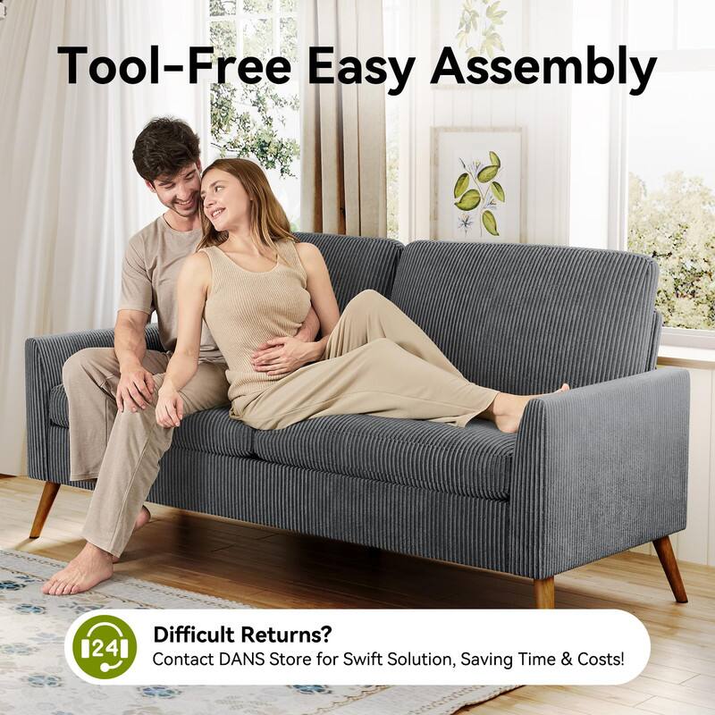 Tool-Free Easy Assembly

Difficult Returns?
Contact DANS Store for Swift Solution, Saving Time & Costs!