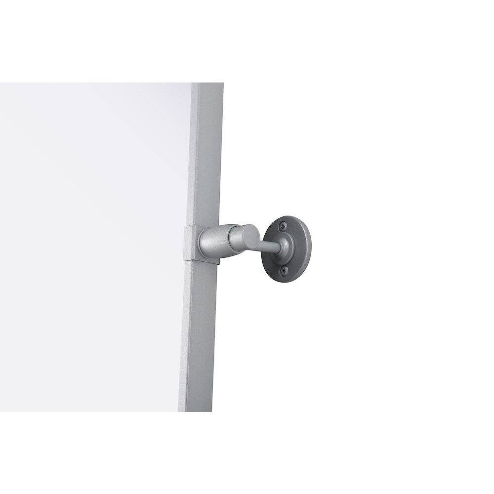 Alt View 8. Elegant Kitchen and Bath - Amoura 30X36 Pivot Mirror In Silver - Silver.