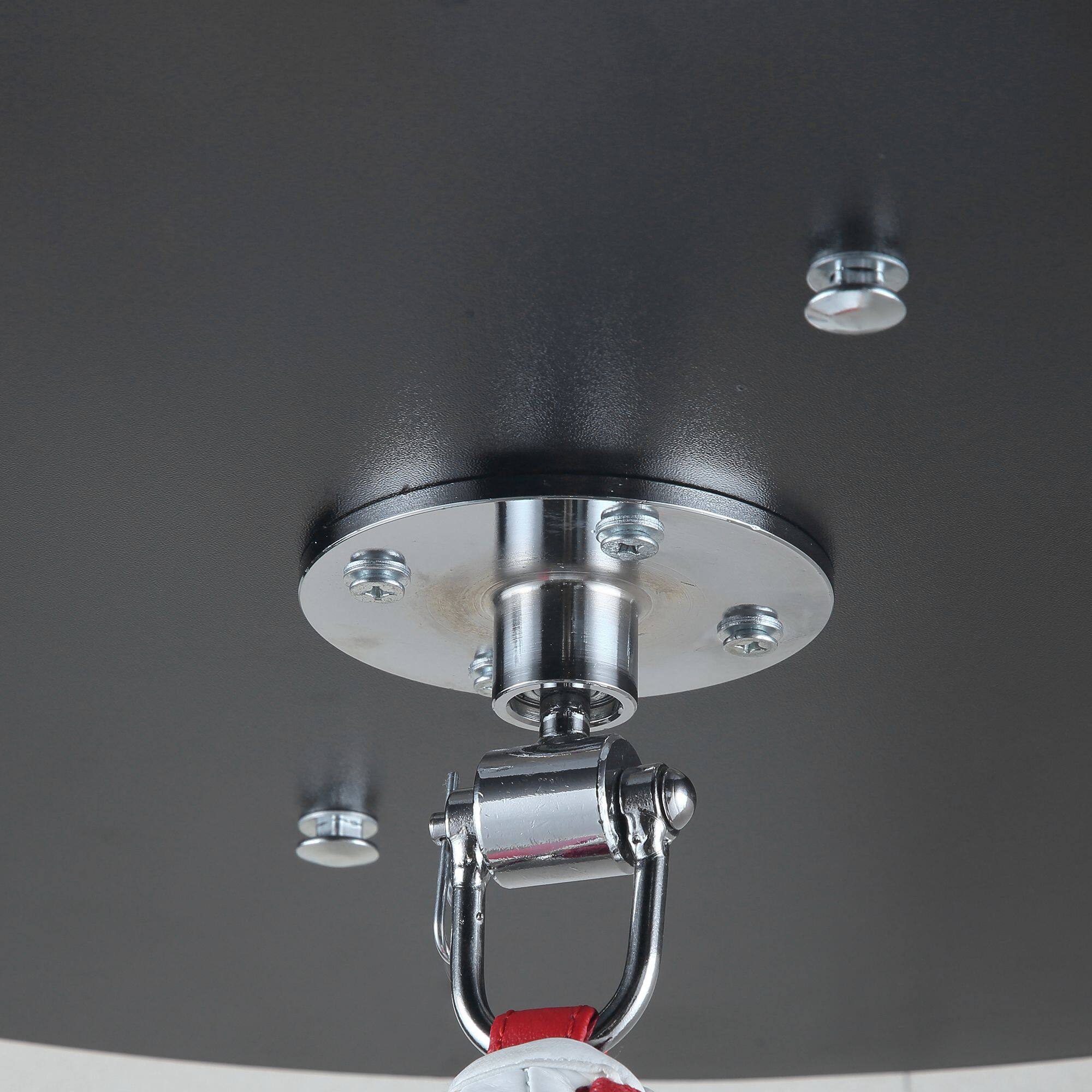 Alt View 7. Soozier - Speed Bag Boxing Punching Bag Wall Mount Height Adjustable, MMA, Martial Arts, and Boxing Equipment - Black, Red, Blue, White.