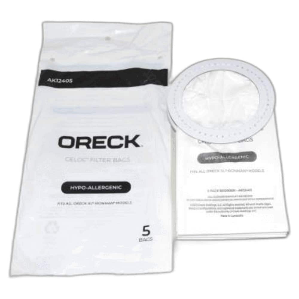Oreck - 10 Pack Vacuum Bags – Part AK12405