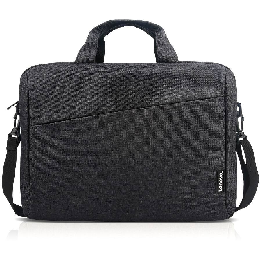 Alt View 1. Lenovo - Lenovo 15.6" Laptop Casual Toploader - Black - Water Resistant - Polyester Body - Handle, Luggage Strap - Casual and - Black.