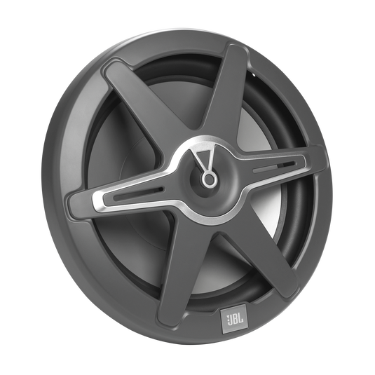 Back. JBL - JBL CLUB12 12" (304mm) marine audio subwoofer with RGB lighting   400W – white/Gray grills included - Black.