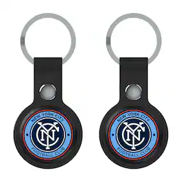 Keyscaper - New York City FC Two-Pack Insignia AirTag Holders - No Size - Black