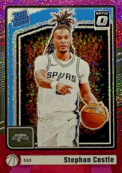 rare donruss basketball cards 2024-25 Optic Retail Pack(s)/Box Trading + Toploader(s) + StreetCards Magnet! Look for DOWNTOWNS! (Pack + Toploader, 1.0, Pack) : Collectibles & Fine Art Order your sealed box today! 2024 25 Panini Donruss Optic