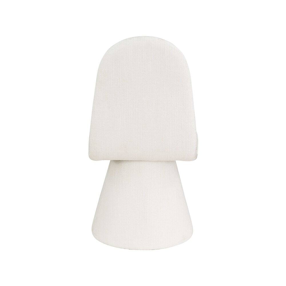 Alt View 3. Meridian Furniture - Renuar Cream Dining Chair, Set of 2 - Beige.