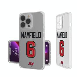 Keyscaper - NFL - Baker Mayfield Tampa Bay Buccaneers iPhone Clear Case - 14 - Multicolor