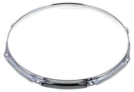 Gibraltar Hardware - Snare Drum Hoop, 14" 8-Lug Batter Side, Triple Flanged Design, 2.3mm Heavy-Duty Chrome, Fits Most Standard Snare Drums