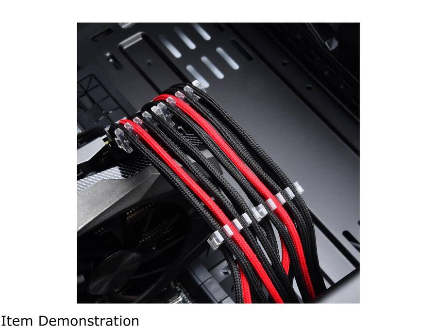 Cable Routing Combs SilverStone RL PP09 Cable comb set for Routing Sleeved Cables for ...