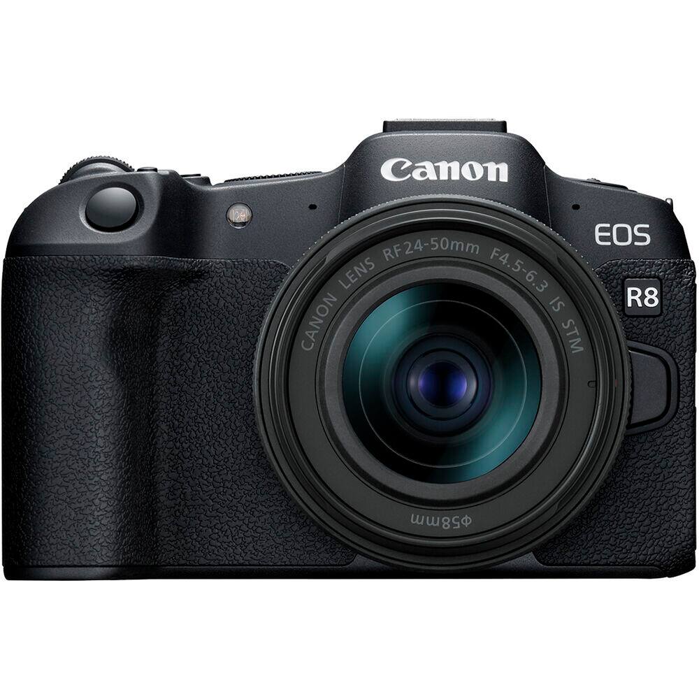 Canon EOS R8 with RF24-50mm Lens F4.5-6.3 IS STM