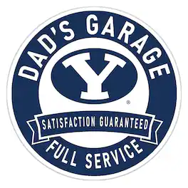 Fan Creations - BYU Cougars 16" Dad's Garage Wood Sign - Multicolor