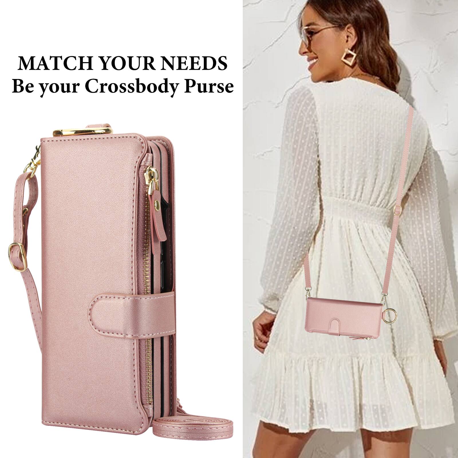 MATCH YOUR NEEDS  
Be your Crossbody Purse
