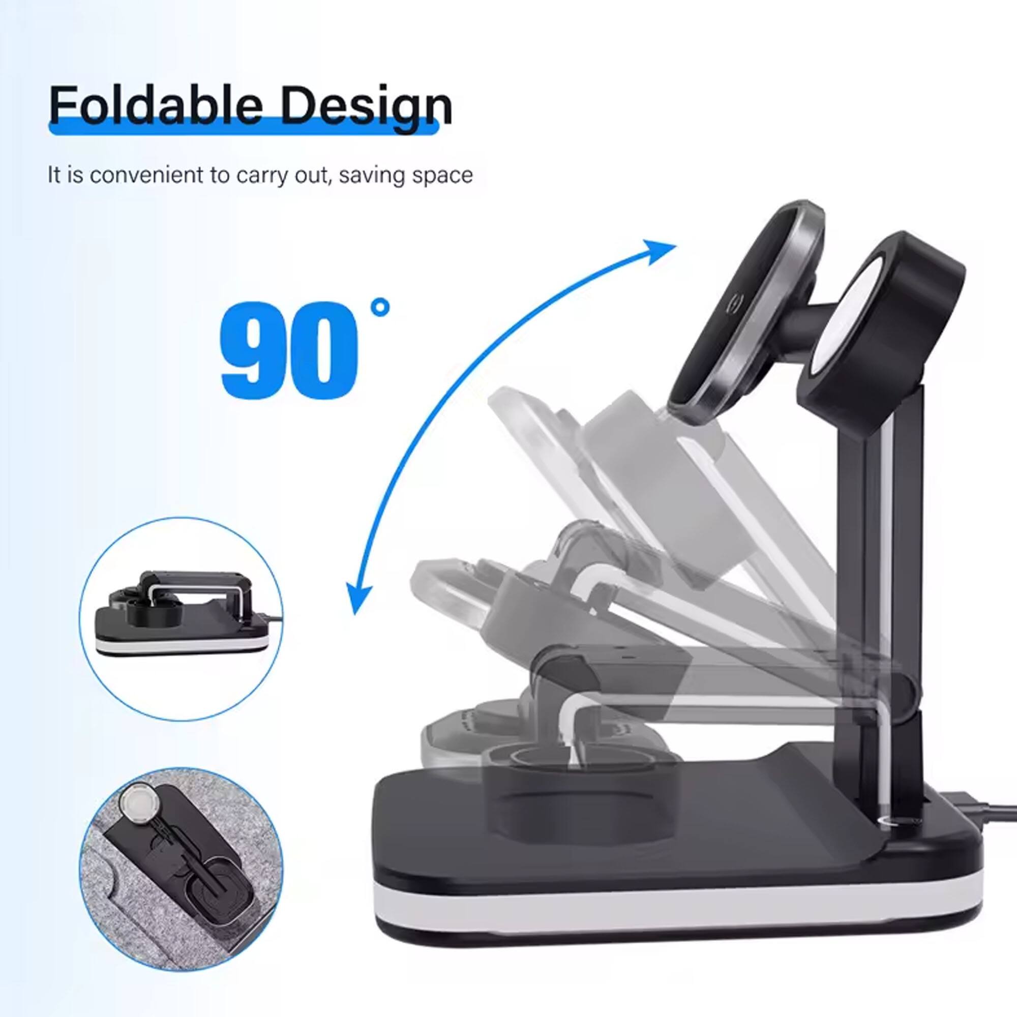 Foldable Design  
It is convenient to carry out, saving space  
90°