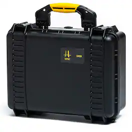 HPRC - 2400 Hard Case for Atomos Shougn 7" + Accessory, Black w/Yellow Handle