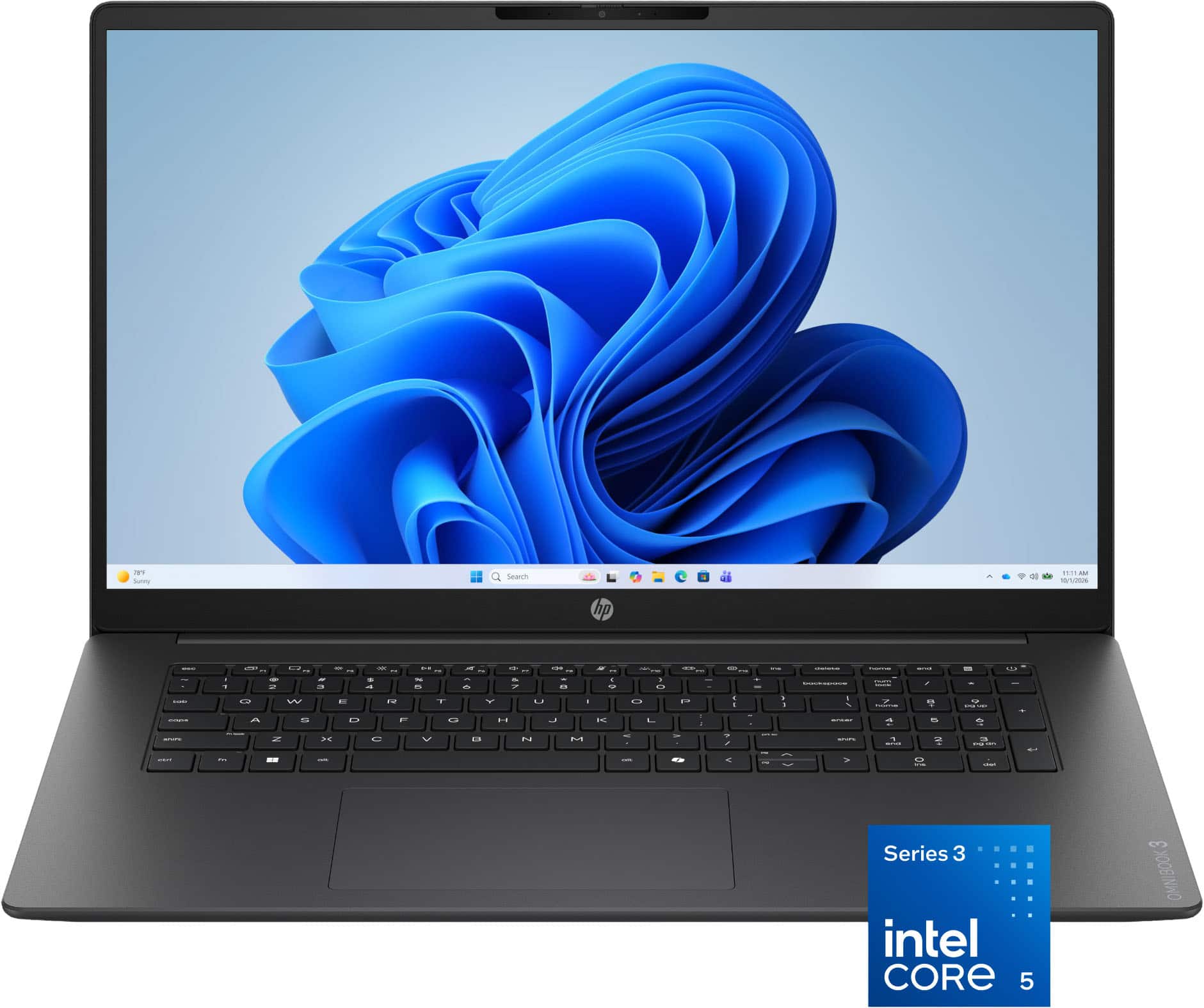 HP - OmniBook 3 - 17.3 Full HD Laptop - Intel Core 5 320 (20