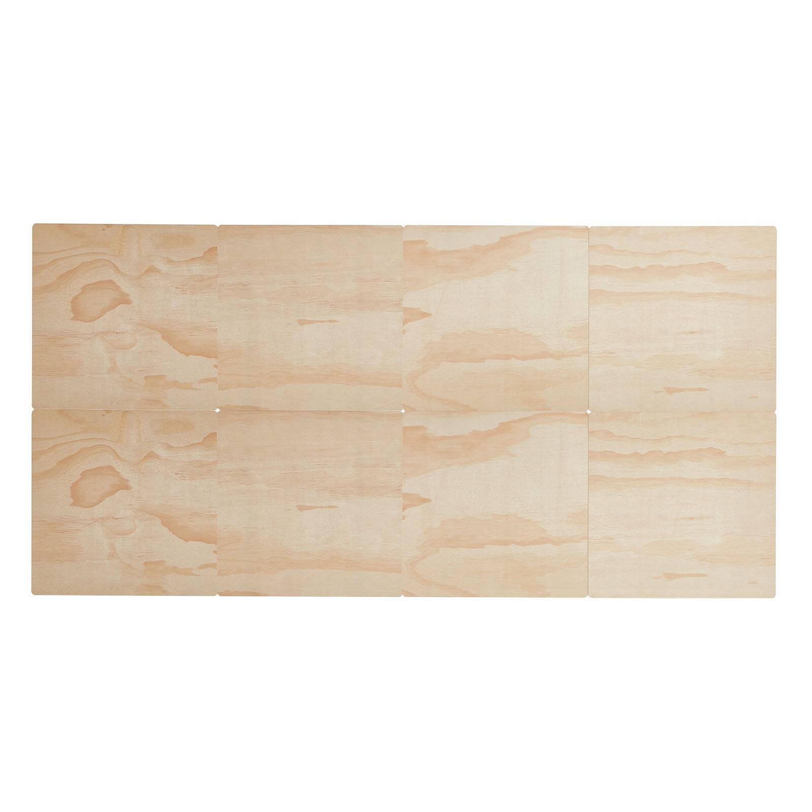 Alt View 5. VEVOR - Twin Size Bunkie Board, 0.4 in Foldable Bed Board Slats with Connection, Wooden Mattress Support for Twin Size Bed - Wood.